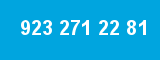 923 271 22 81